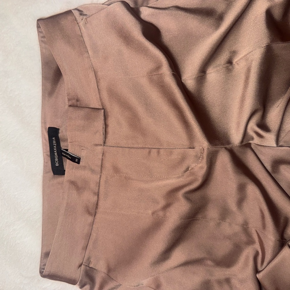 BCBGMaxAzria Women's Tan Trousers